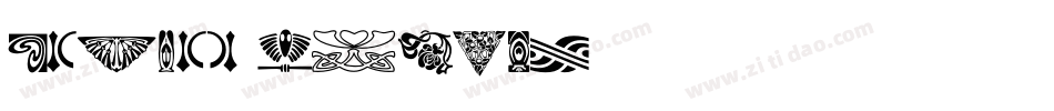 BOUTON Kursiv字体转换